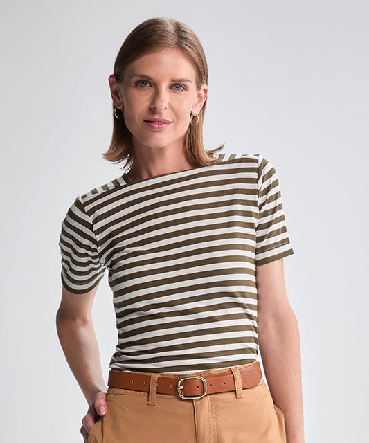 POLO MANGA CORTA JERSEY VERDE RAYAS PV25