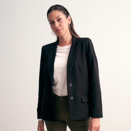 SACO CLASICO NEGRO